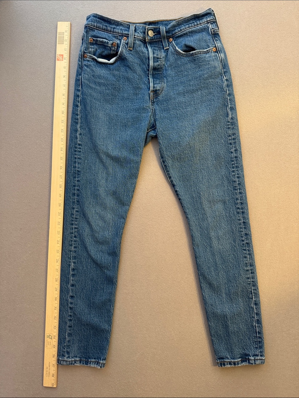 Levi’s 501 Skinny Jive Tides W27 L28 Yellowjackets Wardrobe